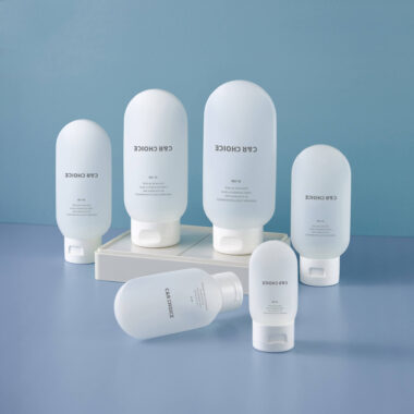 Squeeze face cream tube for cleanser and sunscreen packaging