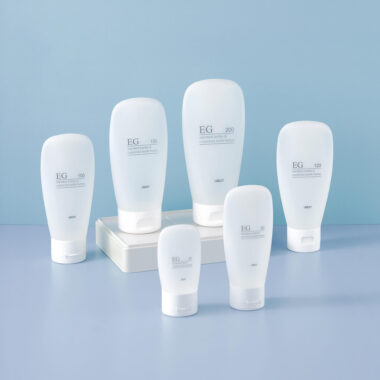 Squeeze face cream tube for cleanser and sunscreen packaging